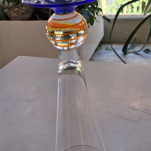 Orrefors Orlando glass used, height 22 cm, diameter 7 cm