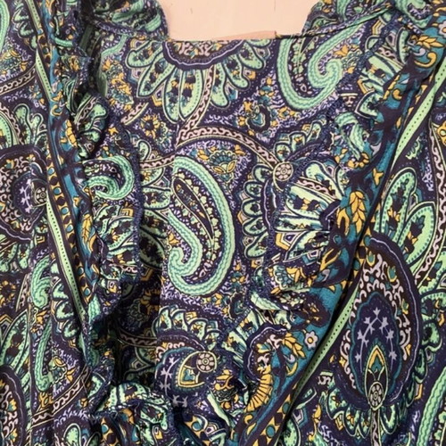 Summer dress new, asymmetrical green, short front long back