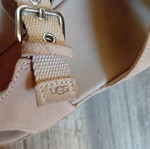 Ugg platform sandals, beige, size 38