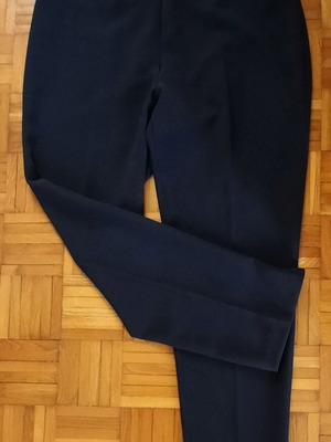 Jupe crepe blue pants used size 7 Greek made