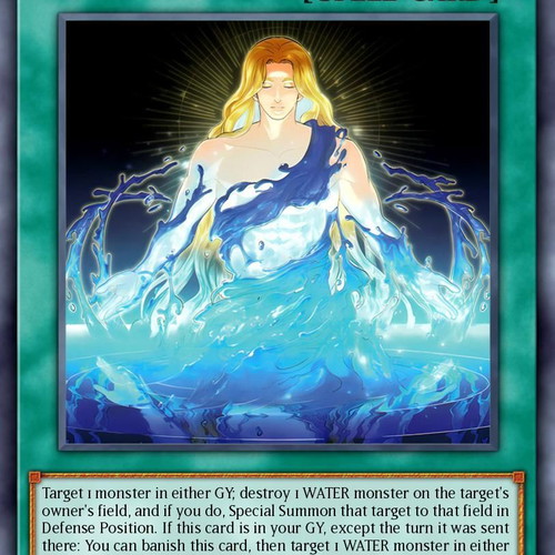 Yu-Gi-Oh! Hydor, the Base of All Things Spell Card like new