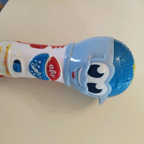 Baby Clementoni microphone with music and sounds 10+ months like new