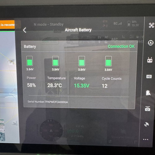 DJI Matrice 4T Enterprise drone with 3 batteries like new