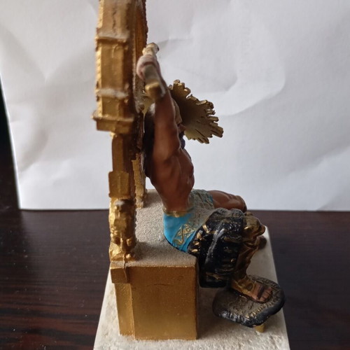 Collectible Metal Zeus Figure DeAgostini Mythology Issue 1 like new