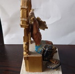 Collectible Metal Zeus Figure DeAgostini Mythology Issue 1 like new