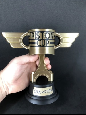 Αντίγραφο Κυπέλλου Piston Cup καινούργιο