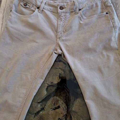 Drykorn corduroy pants used, size M-L, beige