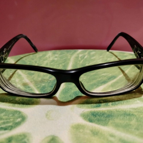 Dolce & Gabbana glasses used, black frame with metal details, vintage