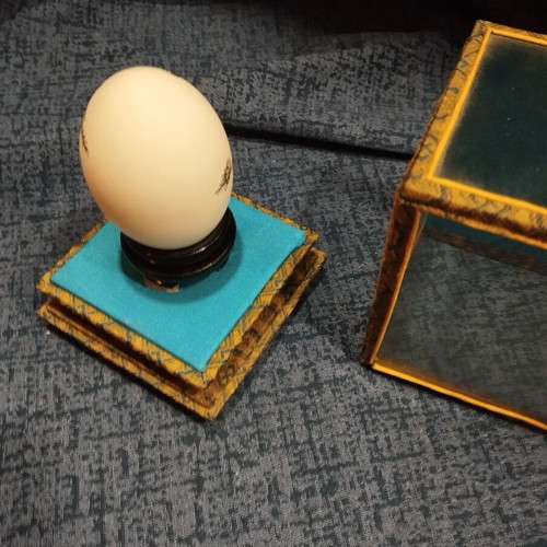 Hand-painted egg used