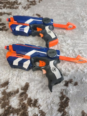 Nerf used set with 2 blasters