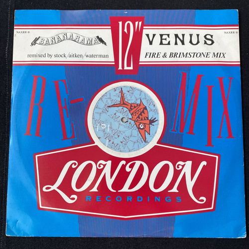 Bananarama Venus Fire & Brimstone Remix 12" vinyl record used, electronic
