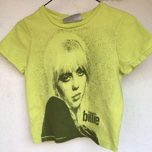 Billie Eilish top like new, size S, colorful green