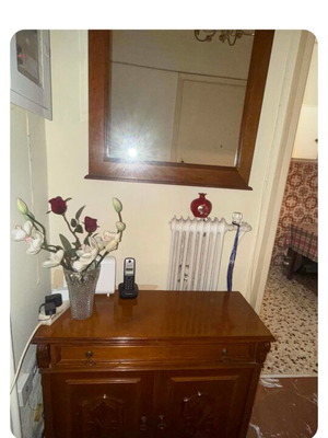 Commode with mirror used