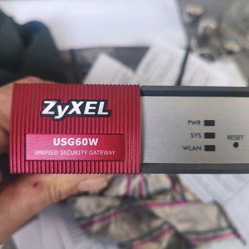 Zyxel USG60W Router used in very good condition