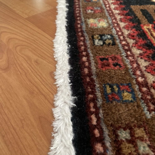 Vintage Lori Tree Motif Rug like new, handwoven wool