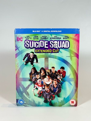Suicide Squad Extended Cut Blu-ray like new with subtitles