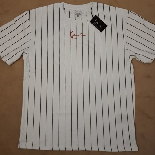Karl Kani striped T-shirt new, sizes M L XL, round neck