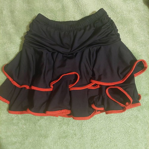 Latin skirt for girl 12-14 years like new, black
