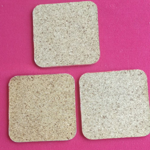 Vintage coasters with Bartolomé Esteban Murillo artworks, set of 3
