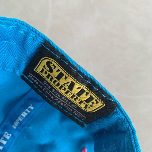 State Property New York leopard cap blue-pink like new