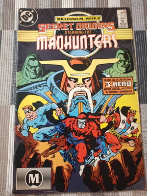 DC Secret Origins #22 comic book used, 1988 edition