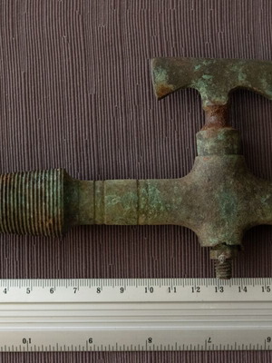 Brass faucet used