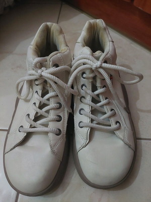 Sneakers ankle boots anatomical white like new