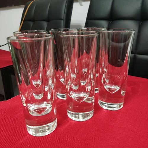 Carlo Moretti vintage 1980 glasses set of 6 like new for grappa
