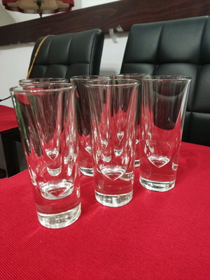 Carlo Moretti vintage 1980 glasses set of 6 like new for grappa