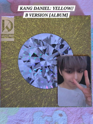 Kang Daniel Yellow B Version album like new