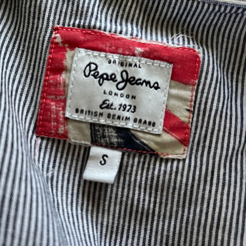Pepe Jeans London corduroy dress and shirt beige, like new