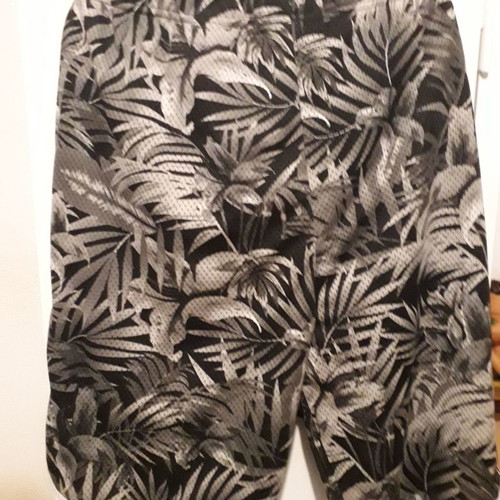 Σορτσάκι μακρύ μπασκετικό βερμούδα mesh Tropical Print Hawaii medium καινούργιο