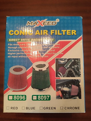 Maxeed conic air filter