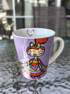 Happy House mug used collectible