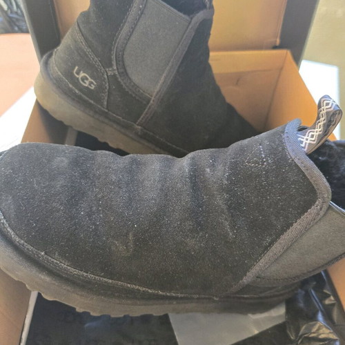 Ugg Chelsea boots used, black, men's size 41