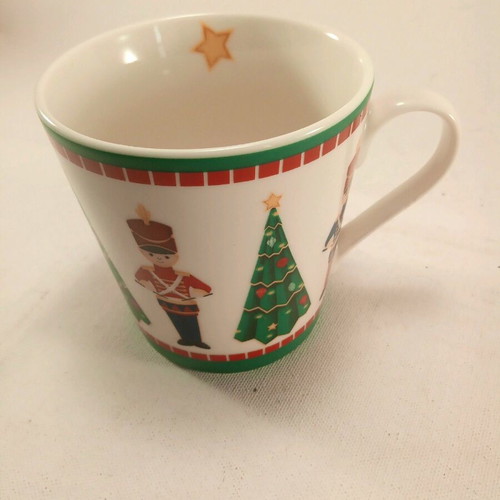 Porcelain nutcracker mug like new