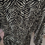 Mini φόρεμα Zara με zebra pattern σαν καινούργιο, μέγεθος S