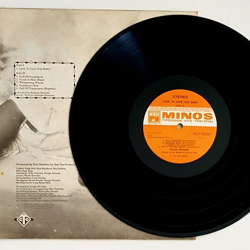 Donna Summer Love To Love You Baby vinyl record like new