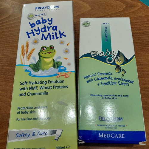 Frezyderm Baby Hydra Milk and Baby Oil