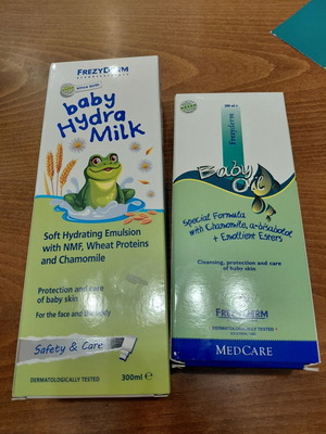 Frezyderm Baby Hydra Milk and Baby Oil
