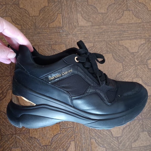 Renato Garini women's black shoes size 39 used