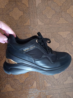 Renato Garini women's black shoes size 39 used
