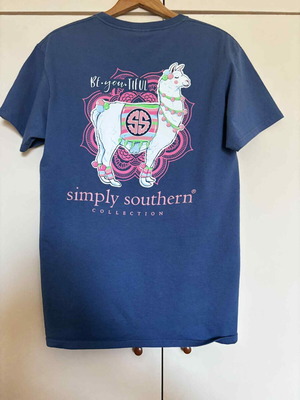 T shirt Simply Southern Collection καινούργιο, μέγεθος medium, μπλε