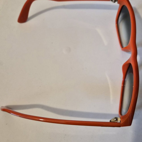 Ray-Ban New Wayfarer RB 2132 sunglasses used, orange black bicolor