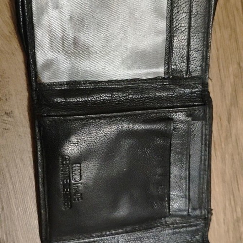Prada vintage wallet, black leather
