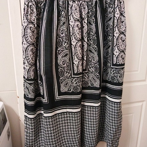Peacocks summer dress like new, black and grey, size XXXL