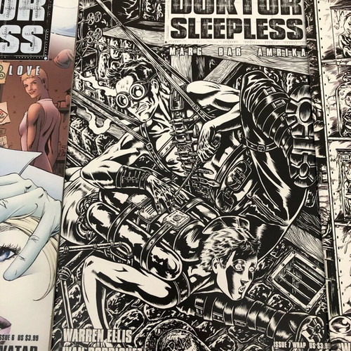 Doktor Sleepless set of 14 comics new, Warren Ellis, Avatar Comics