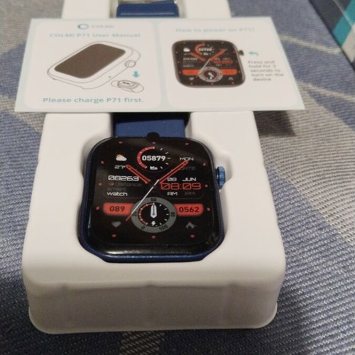 Colmi P71 Blue Smart Watch