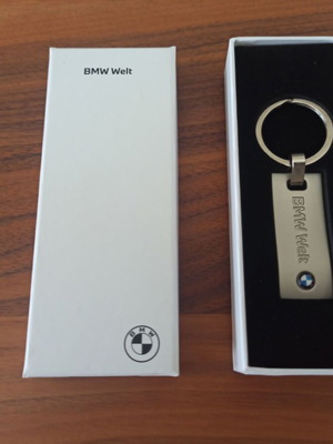 BMW Welt metal keychain new with original box
