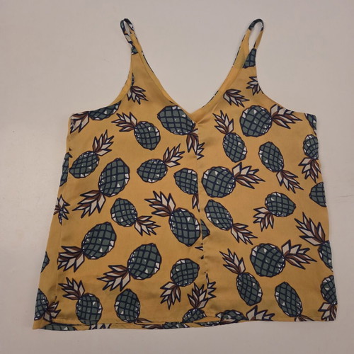 Glamorous Summer Co-Ord Set with Tropical Pineapple Print